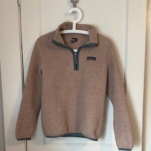 Patagonia Tan Fleece Sweater women’s